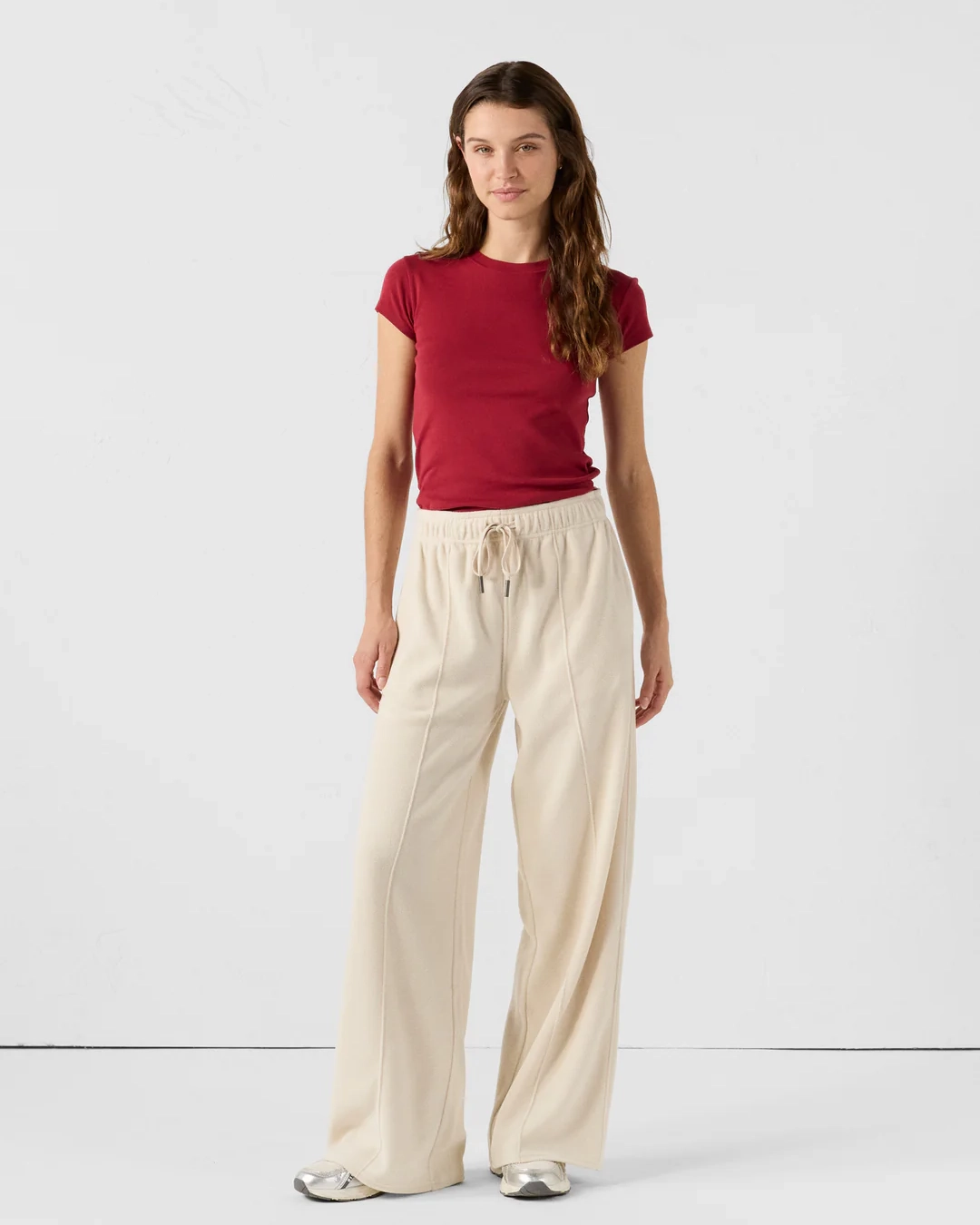 Fleece Hose Silvia, Natural