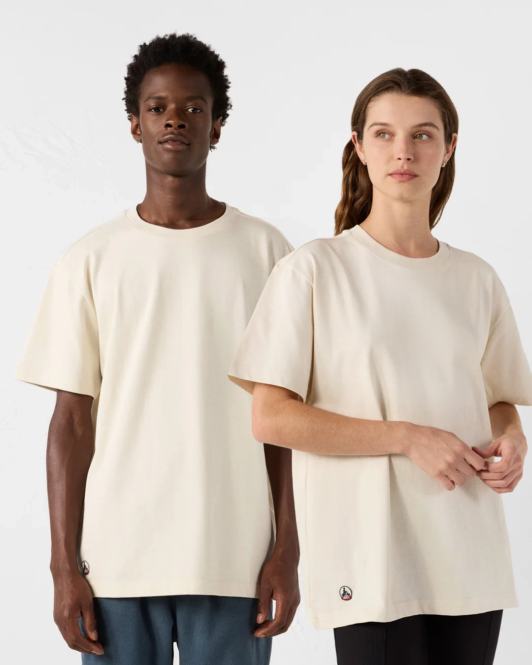 Rundhals T-Shirt Andrea, Natural